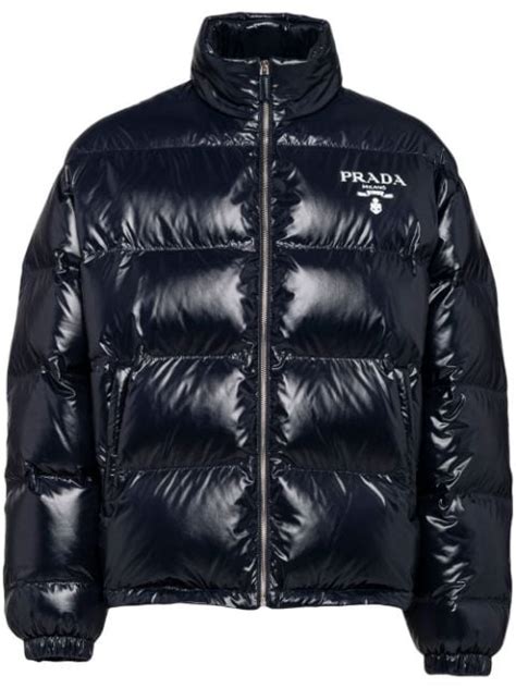 prada daunenjacke mit kunstfell|Daunenjacken für Herren von Prada .